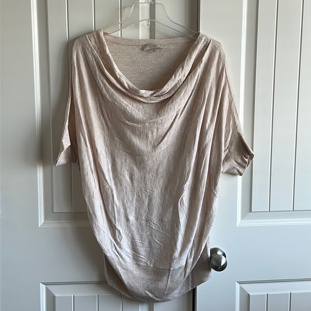 LOFT Women’s Cowl Neck Light Sweater